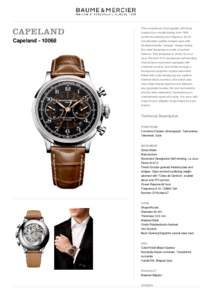 Clocks / Time / Chronograph / Flyback chronograph / Tachymeter / Bozeman Watch Company / Measurement / Horology / Watches
