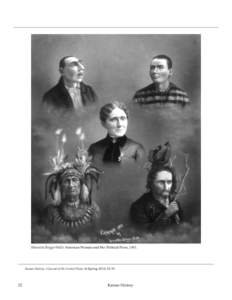 Henrietta Briggs-Wall’s American Woman and Her Political Peers, [removed]Kansas History: A Journal of the Central Plains 36 (Spring 2013): 22–39 22