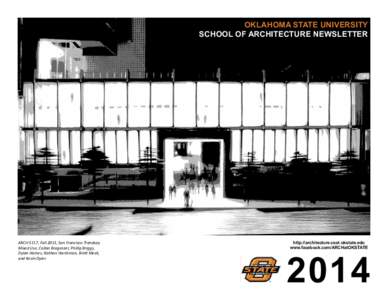 Architecture / Association of Public and Land-Grant Universities / Oklahoma State University–Stillwater / Master of Architecture / Bachelor of Architecture / Education / North Central Association of Colleges and Schools / Oklahoma State University
