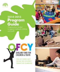 Program Guide  Organizations funded