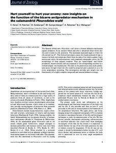 Journal of Zoology Journal of Zoology. Print ISSN[removed]