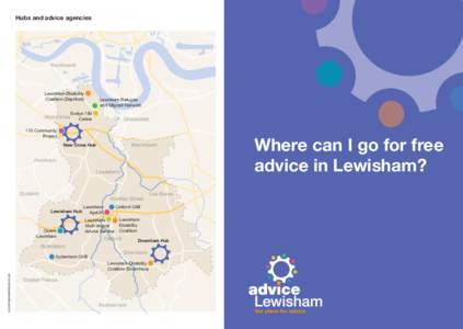 Hubs and advice agencies  Lewisham Disability Coalition (Deptford)  Lewisham Refugee