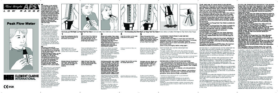 Respiratory therapy / Asthma / Medical equipment / Peak expiratory flow