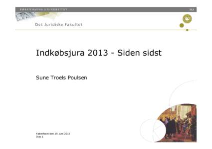 IKA  IndkøbsjuraSiden sidst Sune Troels Poulsen  København den 19. juni 2013