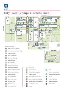 ~  UniSA City West campus access map ~