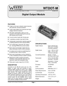 Weeder Technologies  WTDOT-M eeder