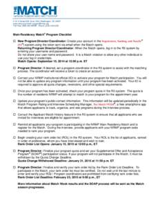 Microsoft Word - MRM Program Checklist