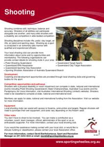 SWI-030 Shooting Factsheet