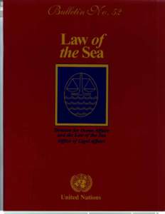 NOTE  The designations employed and the presentation of the material in this publication do not imply the expression of any opinion whatsoever on the part of the Secretariat of the United Nations concerning the legal s