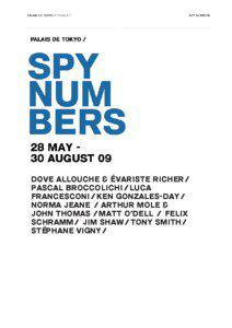 SPYNUMBERS_PRESS_KIT.indd