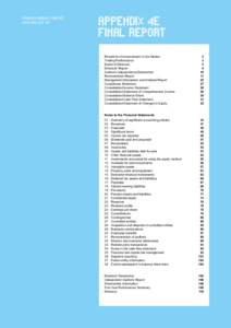 Fairfax media limited ACN[removed]Appendix 4e Final Report Results for Announcement to the Market