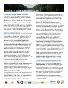 Anacostia Great Outdoors Factsheet