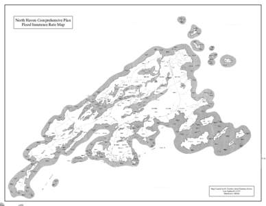 North Haven Comprehensive Plan Flood Insurance Rate Map Map Created by D. Steckler, Island Institute Fellow Last UpdatedDatasource: FEMA