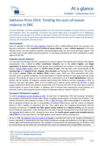 South Kivu / Africa / Political geography / Denis Mukwege / Sexual violence / Social aid for the elimination of rape / Sexual violence in the Democratic Republic of the Congo / Democratic Republic of the Congo / Bukavu / Panzi Hospital