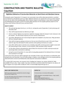 Traffic law / Canada Line / Richmond /  British Columbia / Traffic / B / Deep foundation / Transport / Land transport / Road safety