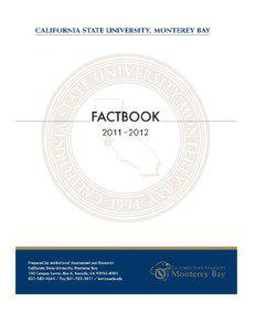 CSUMB Factbook  Academic Year[removed]