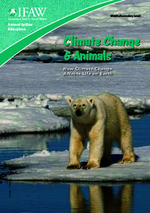 Middle/Secondary Level:  Animal Action Education  Climate Change