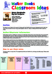 Walker Books  Classroom Ideas Nature Storybooks: Big Red Kangaroo