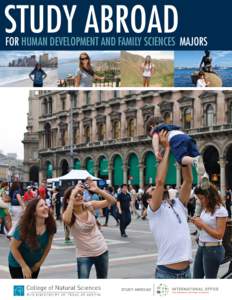 STUDY ABROAD  FOR HUMAN DEVELOPMENT AND FAMILY SCIENCES MAJORS study abroad