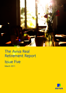 The Aviva Real Retirement Report Issue Five March 2011  Foreword