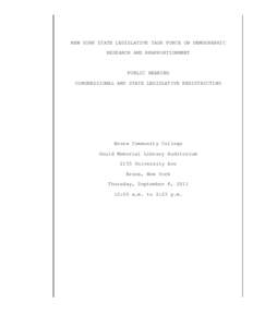 Kingsbridge Heights /  Bronx / New York State Senate / New York / State governments of the United States / Kentucky / The Bronx / Naomi Rivera / David L. Williams