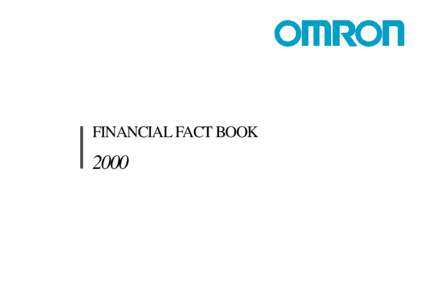 FINANCIAL FACT BOOK  2000 CONTENTS