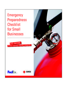 Emergency Preparedness Checklist for Small Businesses