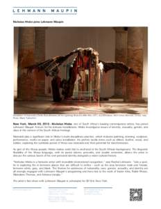 David Maupin / Adriana Varejao / Mickalene Thomas / Tony Oursler / Nicholas Hlobo / Venice Biennale / Do-Ho Suh / Suling Wang / Visual arts / Contemporary art / Modern art