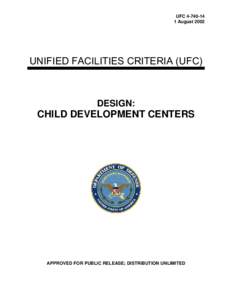 UFC[removed]Design: Child Development Centers