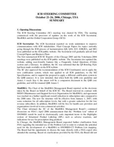 Pharmacology / Pharmaceutical sciences / Science / Pharmaceuticals policy / Quality / International Conference on Harmonisation of Technical Requirements for Registration of Pharmaceuticals for Human Use / Electronic Common Technical Document / MedDRA / Quality by Design / Clinical research / Research / Pharmaceutical industry