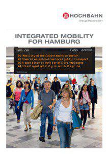 Annual Report[removed]Integrated Mobility