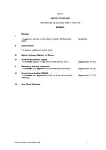 Microsoft Word - 20081215ExecutiveBoardAgendaMinutes.doc