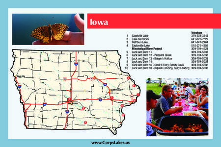 Coralville Lake / Rathbun Lake / Mississippi River / Coralville /  Iowa / Geography of the United States / Iowa / Saylorville Lake