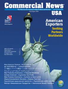 www.export.gov/cnusa  July/August 2009 American Exporters