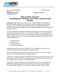 Public administration / Public finance / Professional certification in finance / Government Finance Officers Association / California Society of Municipal Finance Officers / Budget process