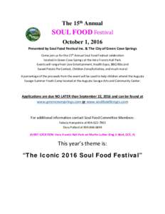 Microsoft Word - Soul Food Vendor App 2016