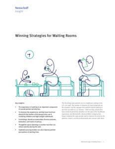 Insight  Winning Strategies for Waiting Rooms Key Insights •