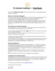 Microsoft Word - 10 Minuten Training - Deel 1