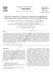 Molecular Phylogenetics and Evolution[removed]–434 www.elsevier.com/locate/ympev