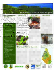 Montserrat Centre Hills Project  December 2007 News briefs