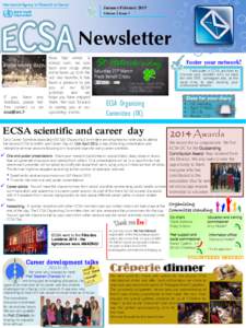 January-February 2015 Volume 3, Issue 1 Newsletter Now that winter is almost over, we look