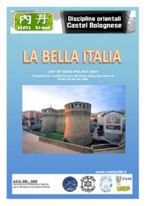 Microsoft Word - RIOLO TERME TOUR 2014 English.doc