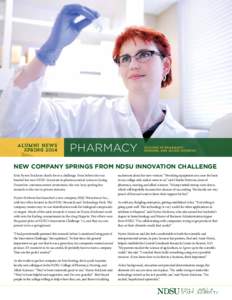 alumni news spring 2014 PHARMACY   college of pharmacy,