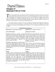 Page 36  Chapter 9 Standard Oil on Trial  T