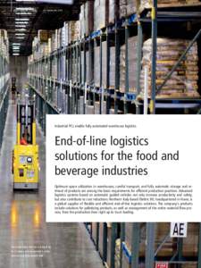 Industrial PCs enable fully automated warehouse logistics