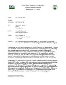 Response to Audit Report No[removed]SF(2) 