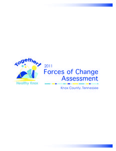 2011  Forces of Change Assessment Knox County, Tennessee