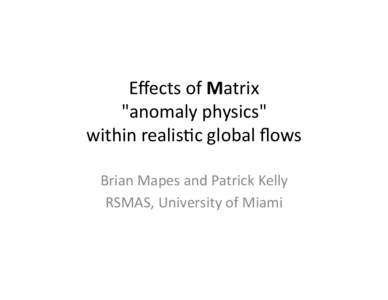 State space / Anomaly / Climatology / Dynamics