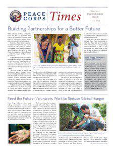 Peace  Corps Times, Special Partnership Issue, Fall[removed]Peace Corps