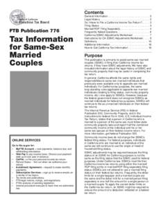 2011 Publication[removed]Tax Information for Same-Sex Married Couples
